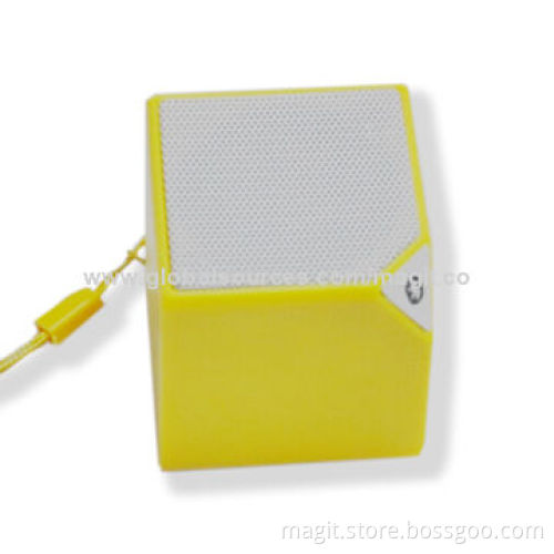 Bluetooth mini wireless portable stereo cube speaker, manufacturer
